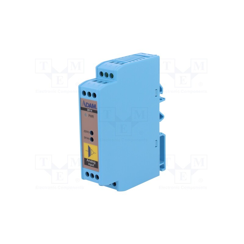 1 pcs x ADVANTECH - ADAM-3014-AE - Insulated, 24VDC, 0.85W, Enclos.mat: ABS, for analog I/O, -10÷70°C