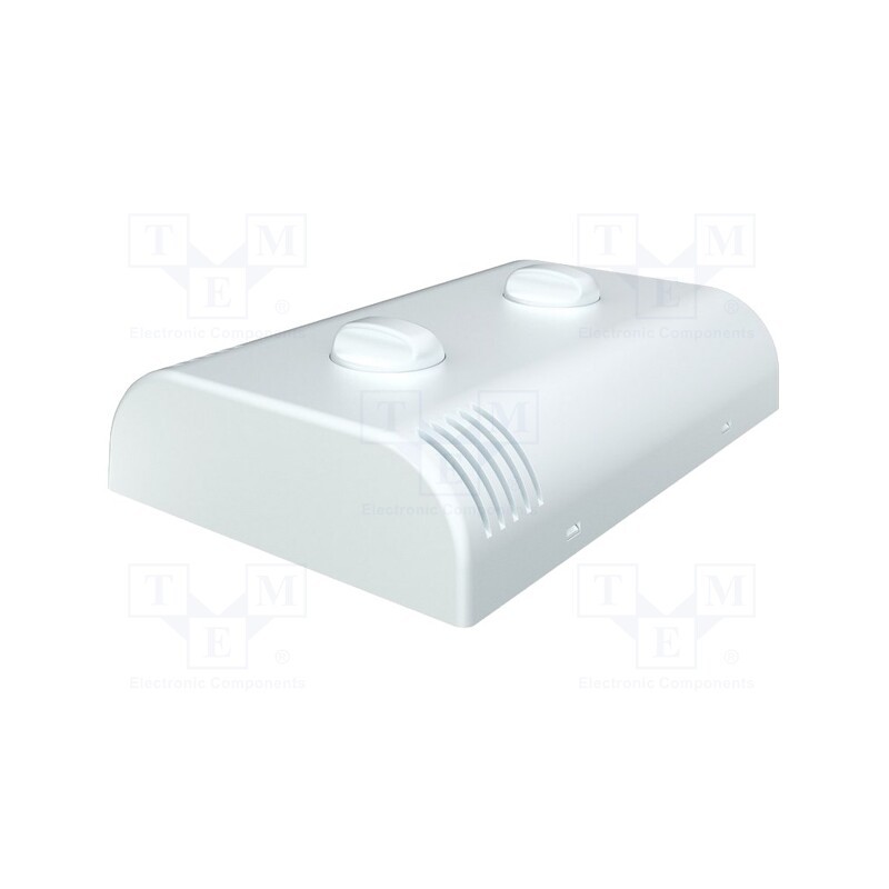1 pcs x ITALTRONIC - 61.6052 - Enclosure: wall mounting, X: 80mm, Y: 120mm, Z: 25mm, ABS, white