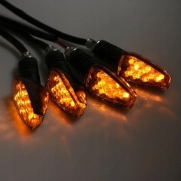 4x LED turn signal motorcycle scooter quad cross