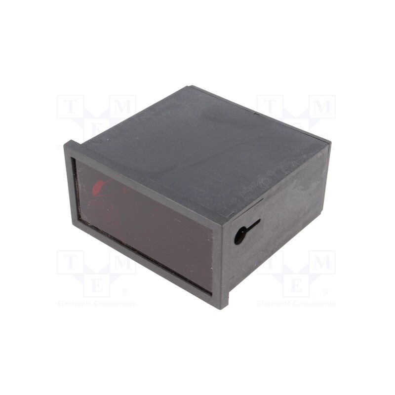 1 pcs x SUPERTRONIC - PP010N-S - Enclosure: panel, X: 96mm, Y: 48mm, Z: 90mm, ABS, black, Series: DINS