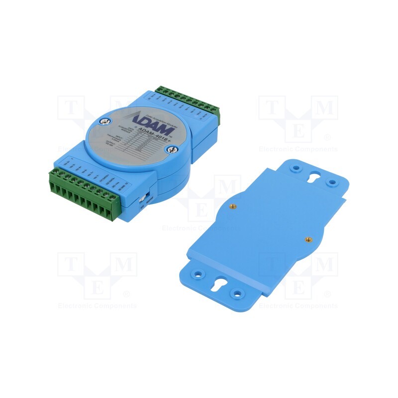 1 pcs x ADVANTECH - ADAM-4018+-F - Analog input, Number of ports: 1, 10÷30VDC, supports Modbus RTU
