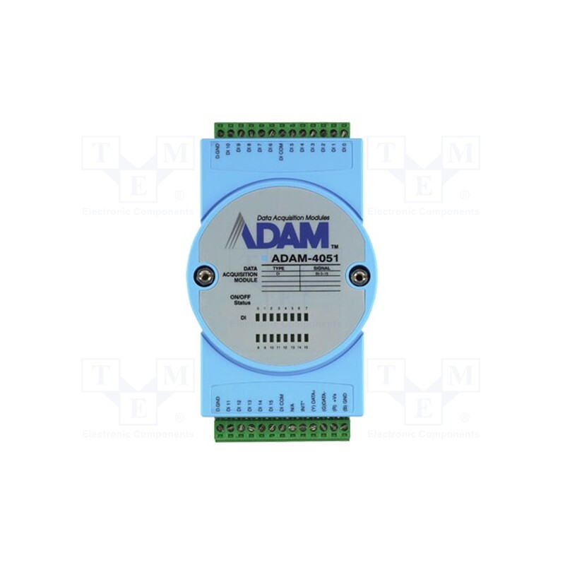 1 pcs x ADVANTECH - ADAM-4051-C - Digital input, Number of ports: 1, 10÷30VDC, supports Modbus RTU