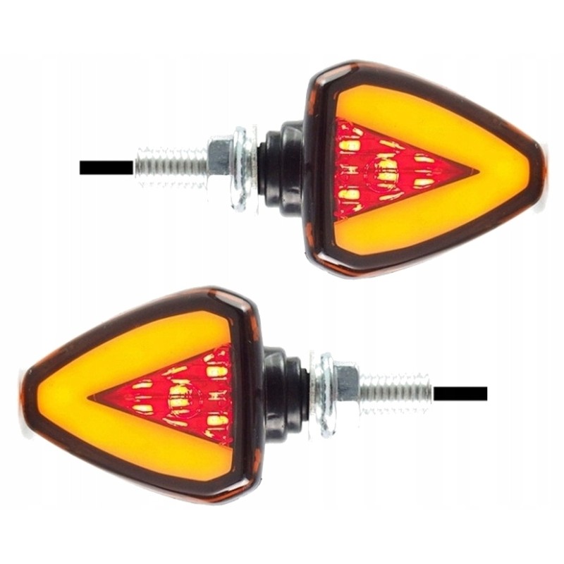 2x turn signal motor LED stop light homologation