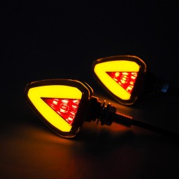 2x turn signal motor LED stop light homologation