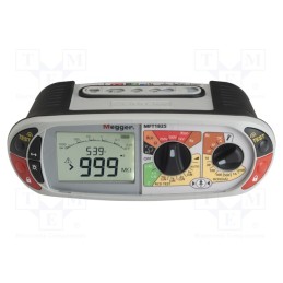 1 pcs x MEGGER - 1002-408 - Meter: appliance meter, LCD, Earthing R range: 5kΩ,100kΩ, IP54