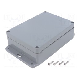 1 pcs x GAINTA - A313MF-IP68 - Enclosure: multipurpose, X: 121mm, Y: 171mm, Z: 55mm, ABS, light grey