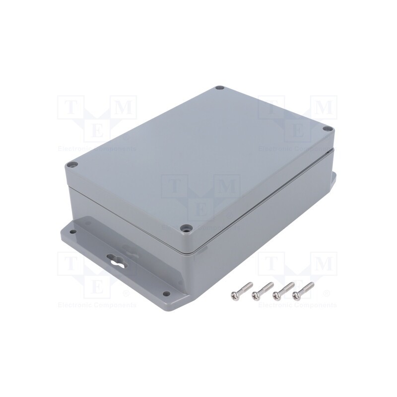 1 pcs x GAINTA - A313MF-IP68 - Enclosure: multipurpose, X: 121mm, Y: 171mm, Z: 55mm, ABS, light grey