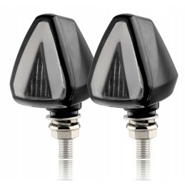 2x quad turn signal LED stop light homolog