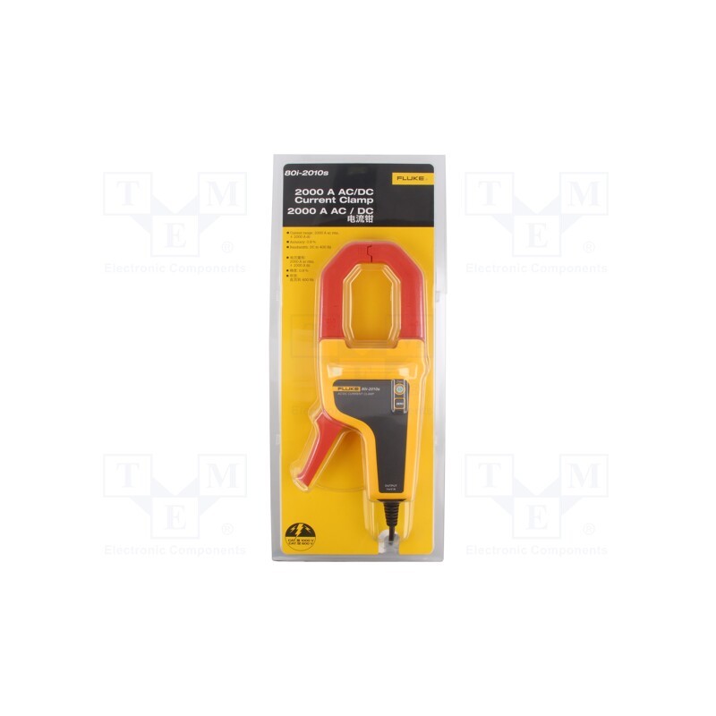 1 pcs x FLUKE - FLUKE 80I-2010S - AC/DC current clamp adapter, Øcable: 52mm, I DC: 2000A