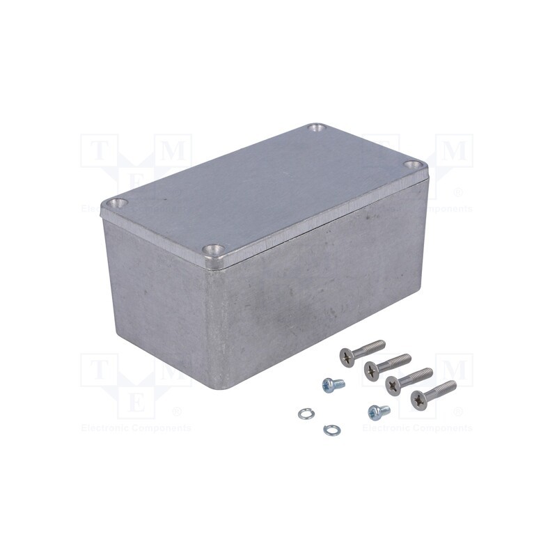 1 pcs x GAINTA - G111 - Enclosure: multipurpose, X: 65mm, Y: 115mm, Z: 55mm, aluminium, IP65