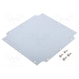 1 pcs x HAMMOND - 1554QPL - Mounting plate, steel, HM-1554Q,HM-1554Q2,HM-1554QA,HM-1554QA2