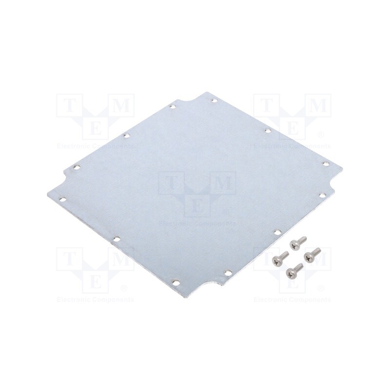 1 pcs x HAMMOND - 1554QPL - Mounting plate, steel, HM-1554Q,HM-1554Q2,HM-1554QA,HM-1554QA2