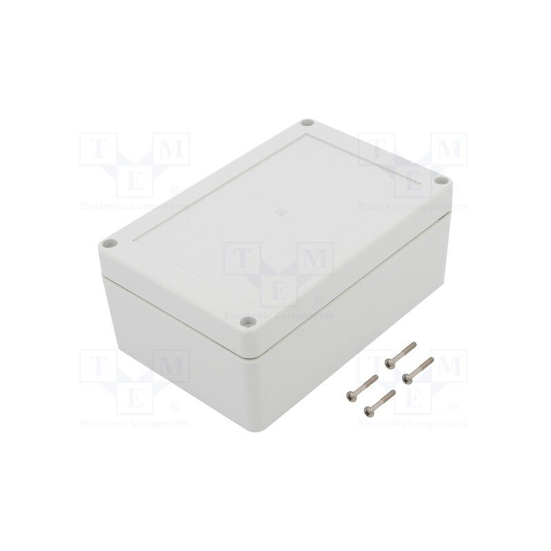 1 pcs x KRADEX - ZP150.100.60JH TM PC - Enclosure: multipurpose, X: 100mm, Y: 150mm, Z: 60mm, ZP, light grey