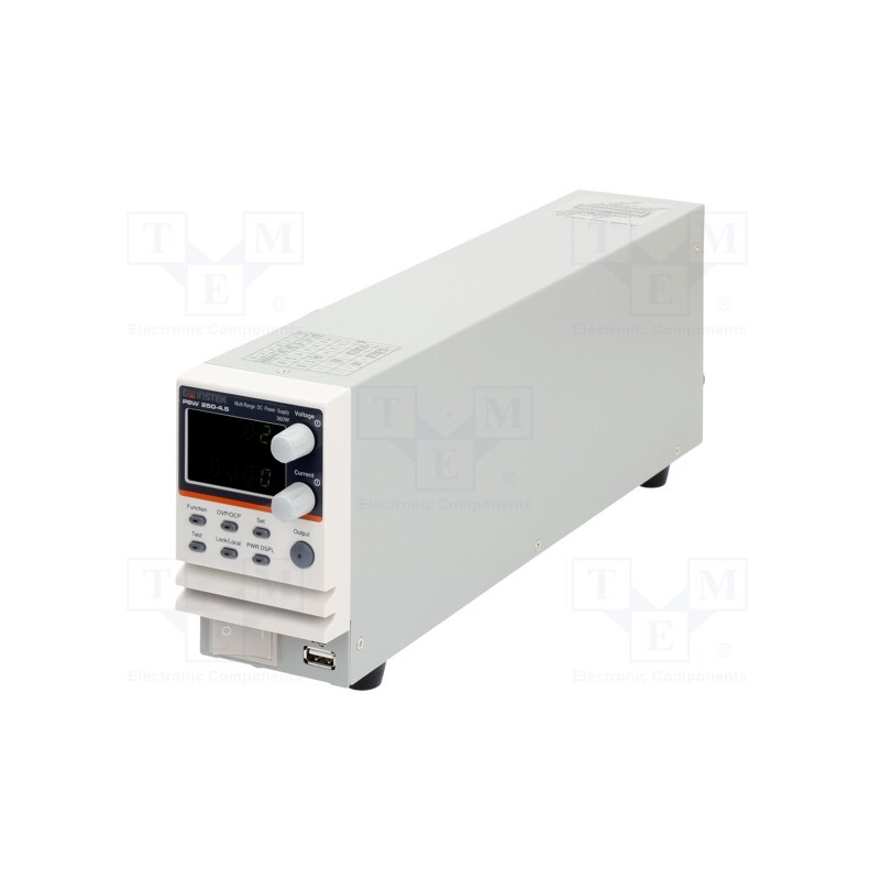 1 pcs x GW INSTEK - PSW 250-4.5 - Power supply: programmable laboratory, Ch: 1, 0÷250VDC, 4.5A, 360W