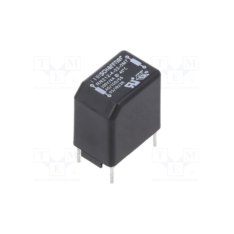 1 pcs x SCHAFFNER - RN212-4-02-0M7 - Inductor: wire with current compensation, THT, 700uH, 4A, 24mΩ