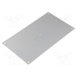 1 pcs x FIBOX - FP 21/18 - Front panel, aluminium, W: 117mm, L: 205mm, Series: CARDMASTER