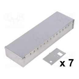 1 pcs x TEKO - 374.16 - Enclosure: shielding, X: 50mm, Y: 161mm, Z: 26mm, steel
