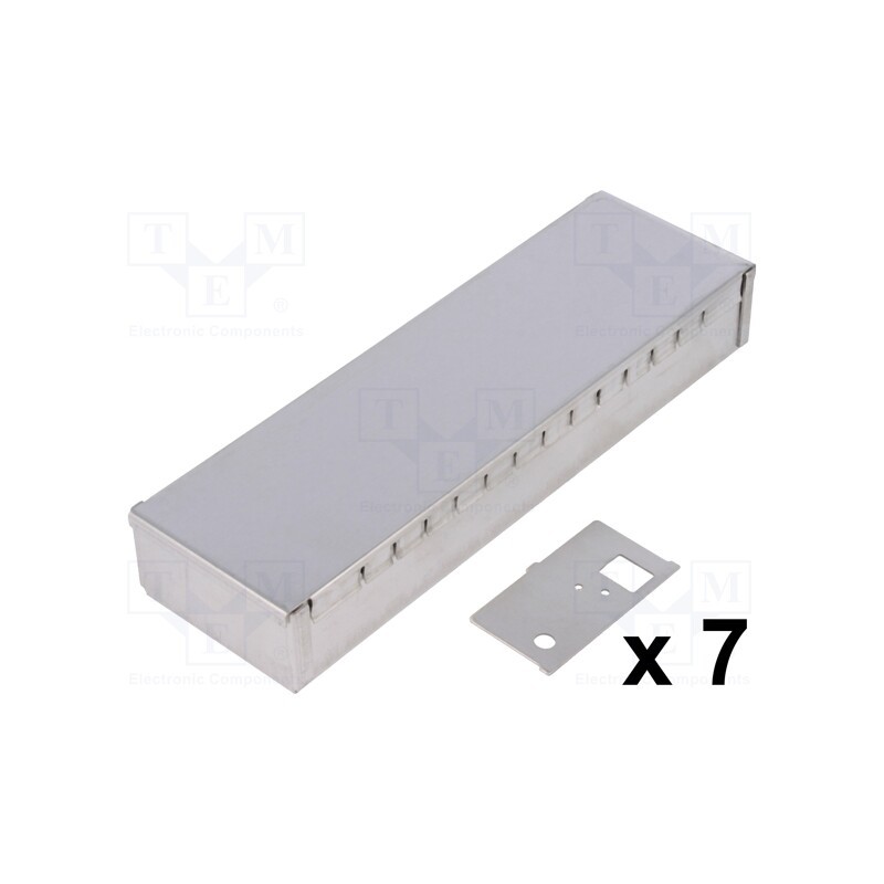 1 pcs x TEKO - 374.16 - Enclosure: shielding, X: 50mm, Y: 161mm, Z: 26mm, steel