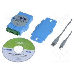 1 pcs x ADVANTECH - ADAM-4561-CE - Converter, USB / RS232/RS422/RS485, Number of ports: 2, 10÷30VDC