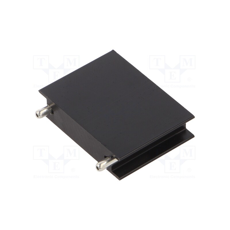 1 pcs x SEIFERT ELECTRONIC - KL-210/25,4/SW/OL - Heatsink: extruded, flat, SOT93,TO218,TO220,TO247,TOP3, black