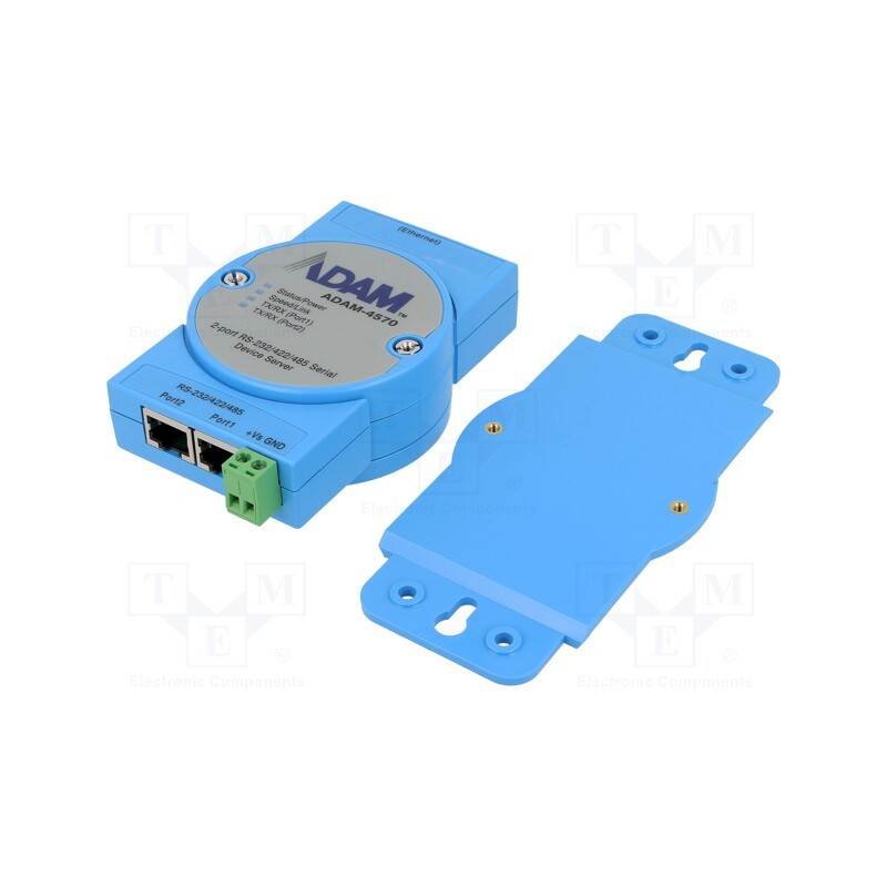 1 pcs x ADVANTECH - ADAM-4570-CE - Serial device server, Number of ports: 3, 10÷30VDC, RJ45 x1