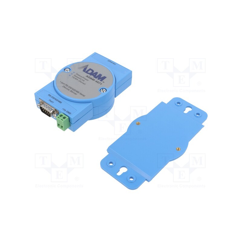 1 pcs x ADVANTECH - ADAM-4571-CE - Serial device server, Number of ports: 2, 10÷30VDC, RJ45 x1