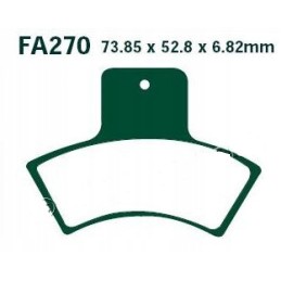 Rear brake pads 22111 Linhai CF Moto 260 30