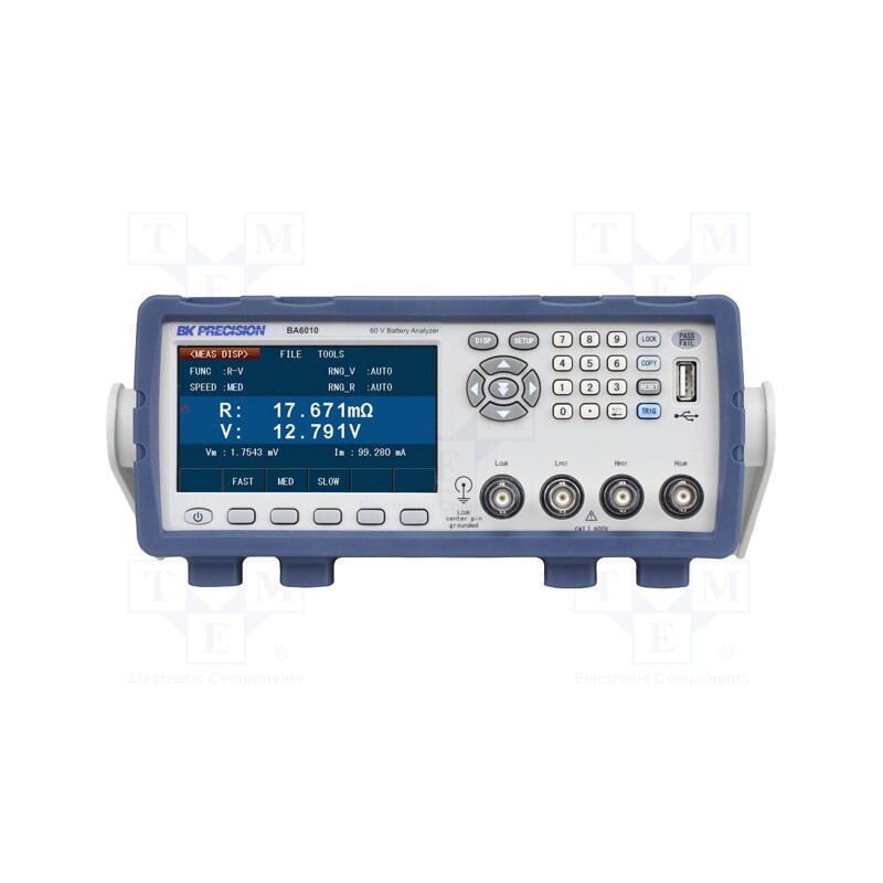 1 pcs x B&K PRECISION - BA6010 - Tester: batteries and rechargeable batteries, 235x104x360mm