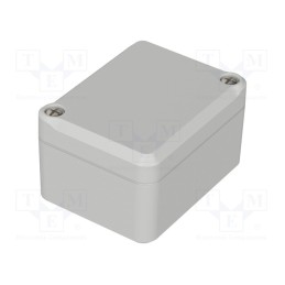 1 pcs x BOPLA - 62206000 - Enclosure: multipurpose, X: 50mm, Y: 65mm, Z: 37mm, EUROMAS II, grey