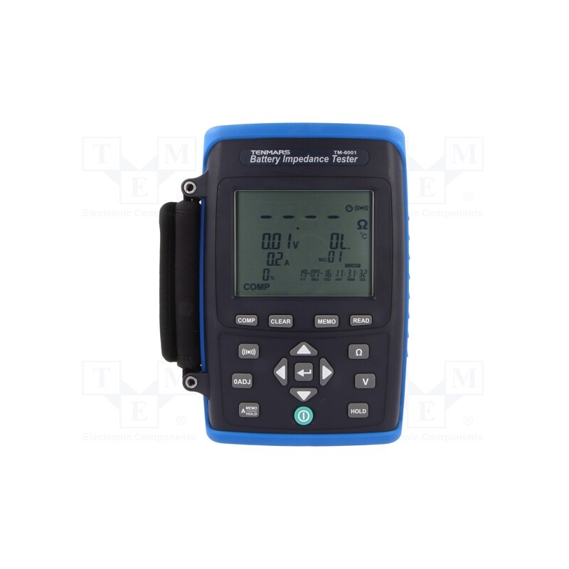 1 pcs x TENMARS - TM-6001 - Tester: batteries and rechargeable batteries, 1mV÷6V,60V