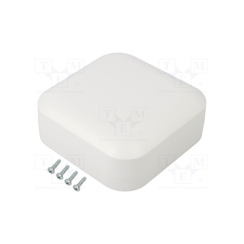 1 pcs x HAMMOND - 1556DWH - Enclosure: multipurpose, X: 120mm, Y: 120mm, Z: 45mm, 1556, ABS, white