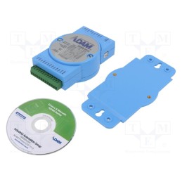 1 pcs x ADVANTECH - ADAM-6015-DE - Analog input, Number of ports: 1, 10÷30VDC, RJ45 x1, IN: 7