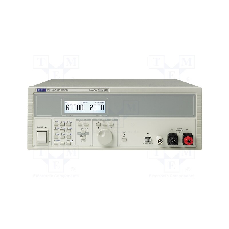 1 pcs x AIM-TTI - QPX1200S - Power supply: laboratory, switched-mode,single-channel, 0÷60VDC