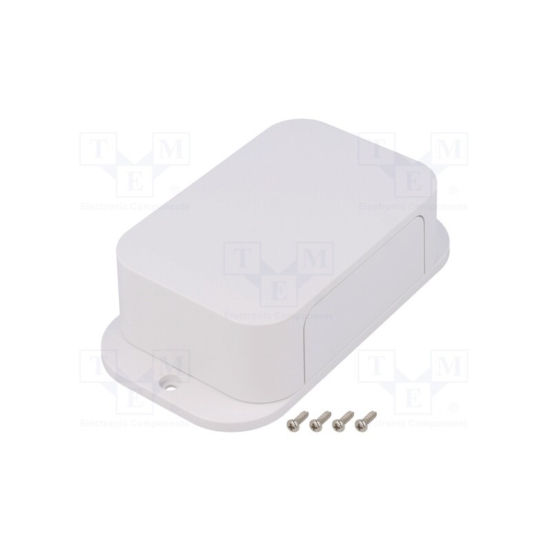 1 pcs x TAKACHI - PFF10-4-7W - Enclosure: with panel, with fixing lugs, PFF, X: 67mm, Y: 124mm