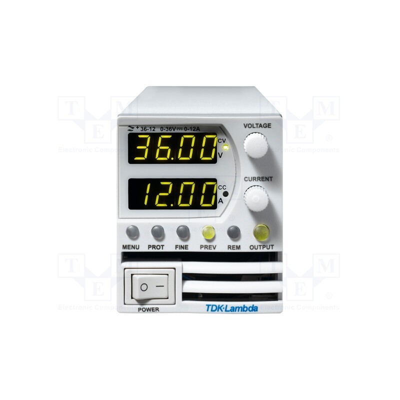 1 pcs x TDK-LAMBDA - Z-20-20 - Power supply: programmable laboratory, Ch: 1, 0÷20VDC, 0÷20A, 400W