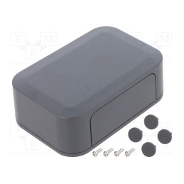 1 pcs x TAKACHI - PF10-4-7D - Enclosure: with panel, PF, X: 100mm, Y: 67.4mm, Z: 35mm, ABS, IP40