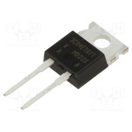 1 pcs x VISHAY - VS-3C04ET07T-M3 - Diode: Schottky rectifying, SiC, THT, 650V, 4A, TO220-2,
