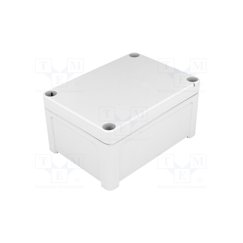 1 pcs x FIBOX - TA 131007 - Enclosure: multipurpose, X: 95mm, Y: 130mm, Z: 65mm, TEMPO, ABS, grey