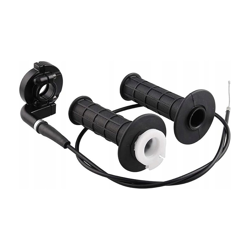 Handle grips and shifter cable for quad scooter 7 8 inch 22 mm