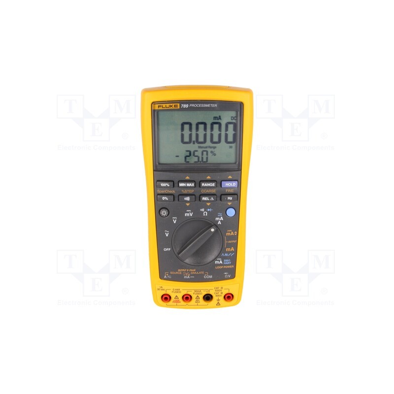 1 pcs x FLUKE - FLUKE 789 - Meter: multimeter calibrator, VDC: 1÷400mV,4V,40V,400V,1kV