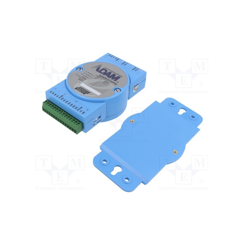 1 pcs x ADVANTECH - ADAM-6150PN-AE - Digital input/output, Number of ports: 2, 10÷30VDC, RJ45 x2, IN: 8