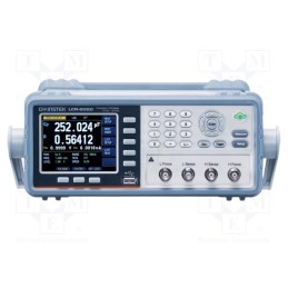 1 pcs x GW INSTEK - LCR-6020 - LCR meter, LCD 3,5', 1E-05÷99.999MΩ, 1E-05pF÷9999.99mF, LCR-6000