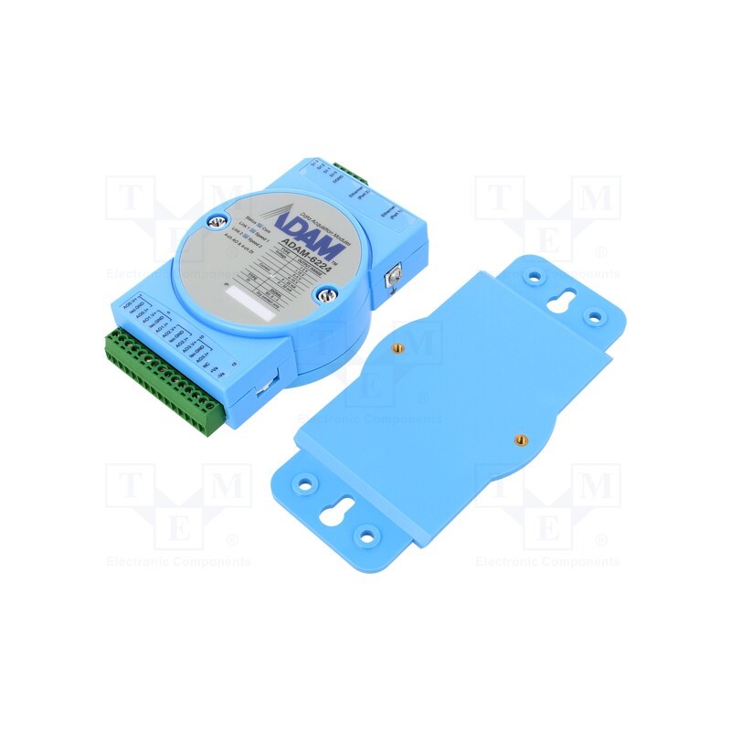 1 pcs x ADVANTECH - ADAM-6224-B - Analog output, Number of ports: 2, 10÷30VDC, RJ45 x2, OUT: 4, IN: 4