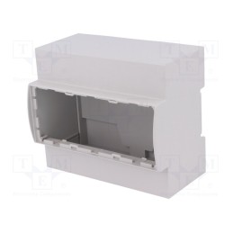 1 pcs x ITALTRONIC - 25.0610000.BL - Enclosure: for DIN rail mounting, Y: 90.5mm, X: 106.3mm, Z: 62mm