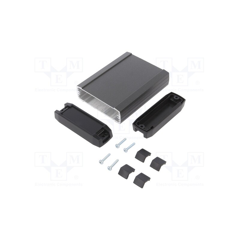 1 pcs x RETEX - P31150201 -AS - Enclosure: with panel, 50, X: 82mm, Y: 130mm, Z: 27mm, aluminium