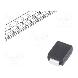 10 pcs x VISHAY - RS2D-E3/52T - Diode: rectifying, SMD, 200V, 1.5A, 150ns, SMB, Ufmax: 1.3V, Ifsm: 50A