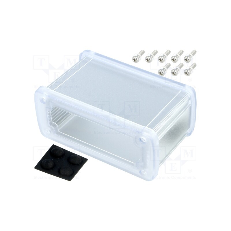 1 pcs x GAINTA - ALUG705SR060-C -AS - Enclosure: multipurpose, X: 115.1mm, Y: 69mm, Z: 51.6mm, aluminium