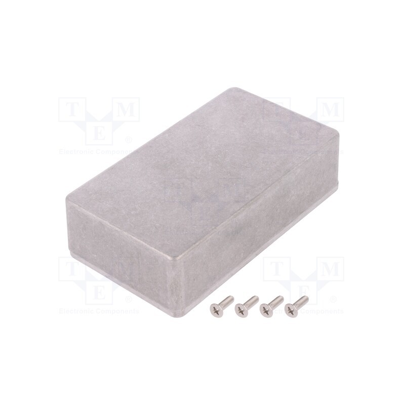 1 pcs x HAMMOND - 1590M - Enclosure: multipurpose, X: 63mm, Y: 114mm, Z: 31mm, 1590, aluminium