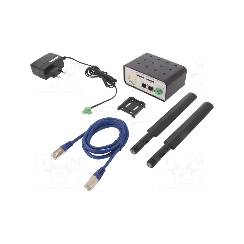 1 pcs x ADVANTECH - BB-LR2L710011 - Router, 9÷36VDC, 2x 10/100Mbps,SIM x2, Enclos.mat: plastic, IP30