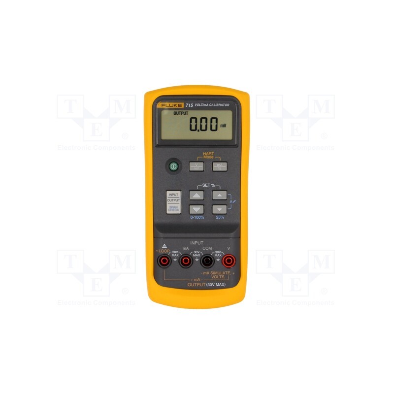 1 pcs x FLUKE - FLUKE 715 - Meter: calibrator, voltage,current, VDC: 0÷100mV,10V, I DC: 0÷24mA